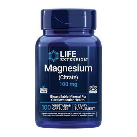 Life Extension, Magnesium Citrate, 160 mg, 100 Vcaps Life Extension