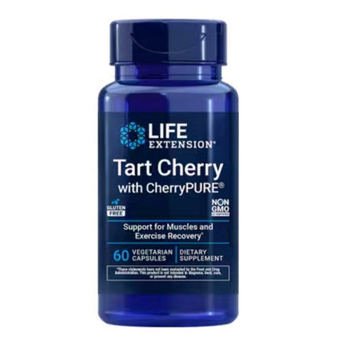 Life Extension, Tart Cherry With Cherry Pure, 60 Veg Caps Life Extension