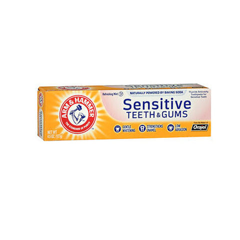 Arm & Hammer, Sensitive Teeth & Gums Toothpaste, Refresh Mint 4.5 oz Arm & Hammer