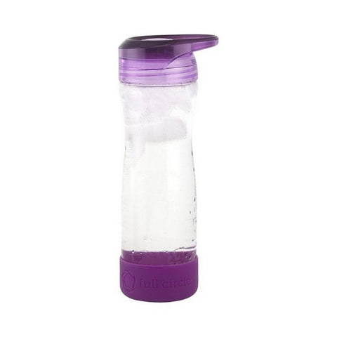 Glass Travel Bottle Elderberry 16 oz by Full Circle Home