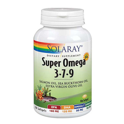 Super Omega 3-7-9 120 Caps by Solaray