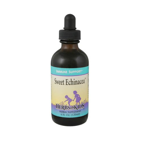Sweet Echinacea Alcohol-Free Liquid Unflavored, 6 x 4oz by Herbs For Kids