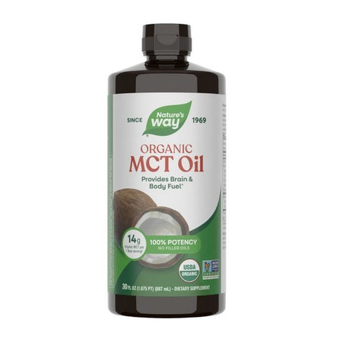 Organic MCT Oil 30 Oz by Nature's Way