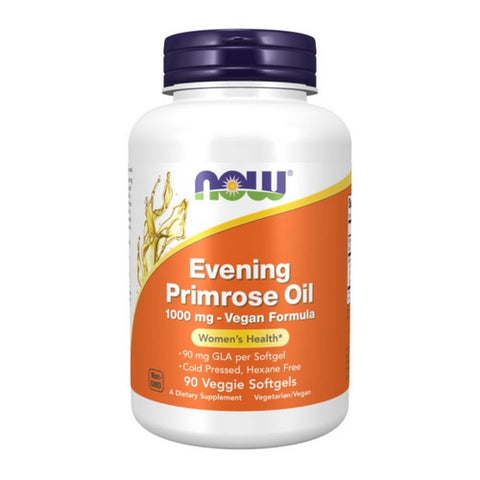 Now Foods, Evening Primrose Oil, 1000 mg, 90 Veg Softgels Now Foods
