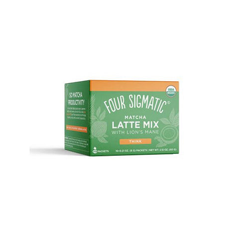 Four Sigma Foods Inc, Mushroom Matcha Latte with Maitake, 2.12 Oz Four Sigma Foods Inc