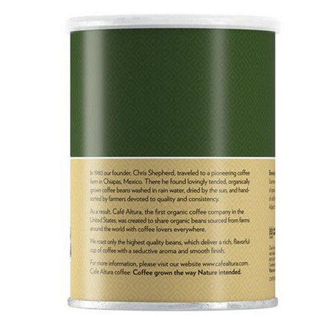 Cafe Altura, Organic Coffee Regular Roast Decaf, 12 Oz Cafe Altura