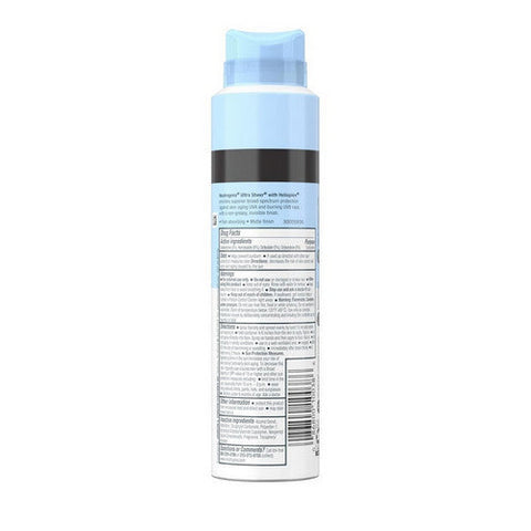 Neutrogena, Ultra Sheer Body Mist Sunscreen Spf 30, 5 Oz