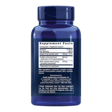 Life Extension, Optimized Broccoli and Cruciferous Blend, 30 Enteric Coated Tabs Life Extension