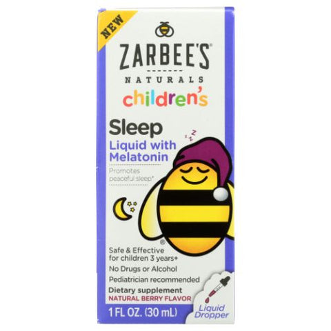 Kid'S Sleep Liquid With Melatonin Natural Berry 1 Oz by Zarbees