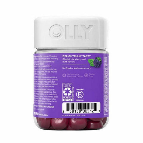 Olly, Sleep Blackberry Zen, 0, 50 Gummies