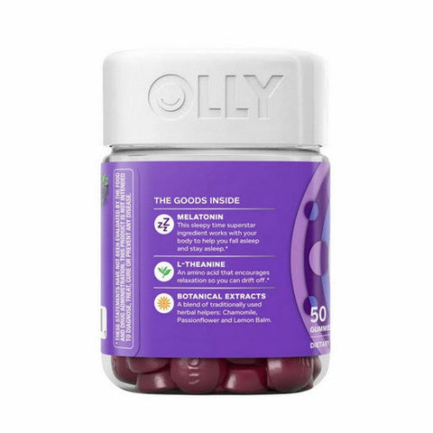 Olly, Sleep Blackberry Zen, 0, 50 Gummies