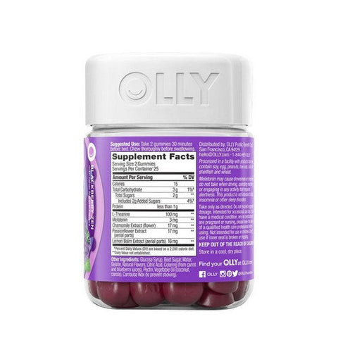 Olly, Sleep Blackberry Zen, 0, 50 Gummies