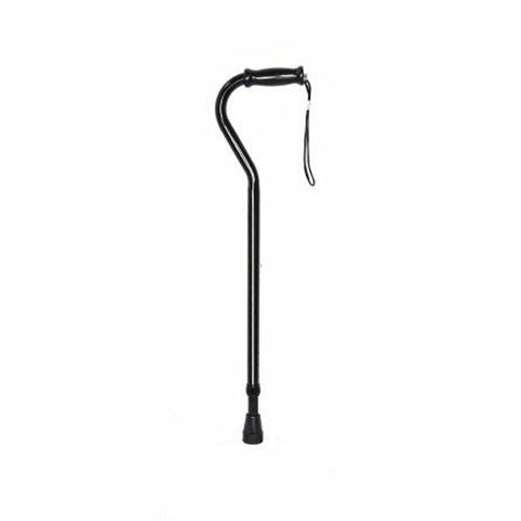 McKesson, Offset Cane McKesson Steel 29-3/4 to 37-3/4 Inch Height Black, Count of 1 McKesson
