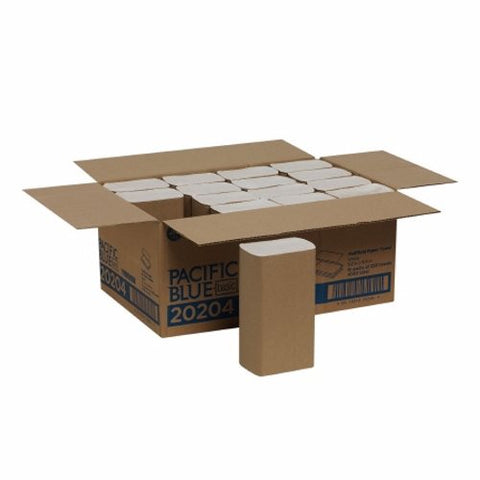 Paper Towel Pacific Blue Basic Multi-Fold 9-1/5 X 9-2/5 Inch Count of 16 by Georgia Pacific