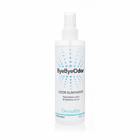 DermaRite, Deodorizer ByeByeOdor Quaternary Based Liquid 7.5 oz. NonSterile Bottle Mild Scent, Count of 48 DermaRite