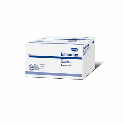 Hartmann Usa Inc, Gauze Sponge Econolux  Cotton 8-Ply 4 X 4 Inch Square NonSterile, Pack Of 200 Hartmann Usa Inc