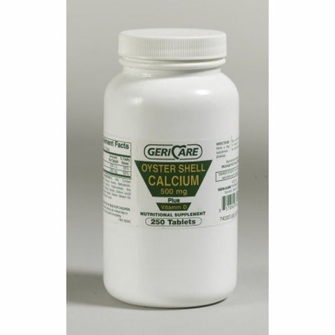Joint Health Supplement Geri-Care 200 IU - 500 mg Strength Tablet 250 per Bottle Count of 1 by McKesson