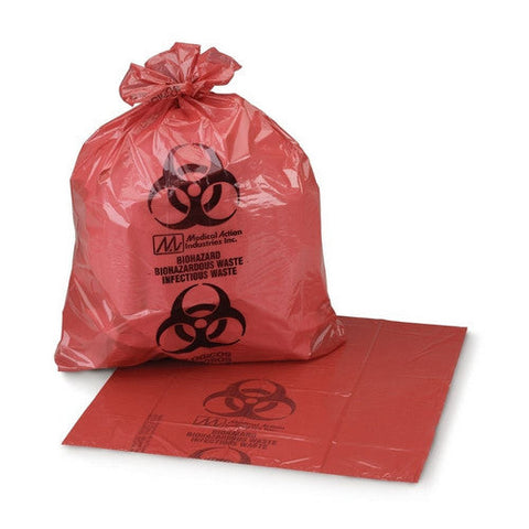 McKesson, Infectious Waste Bag McKesson 1 - 6 gal. Red 11 X 14 Inch, Count of 500 McKesson