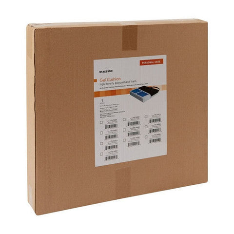 McKesson, Seat Cushion McKesson 20 W X 18 D X 3 H Inch Foam / Gel, Count of 4 McKesson