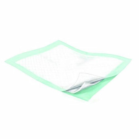 Underpad Wings 36 X 36 Inch Disposable Fluff / Polymer Heavy Absorbency Count of 48 by Cardinal