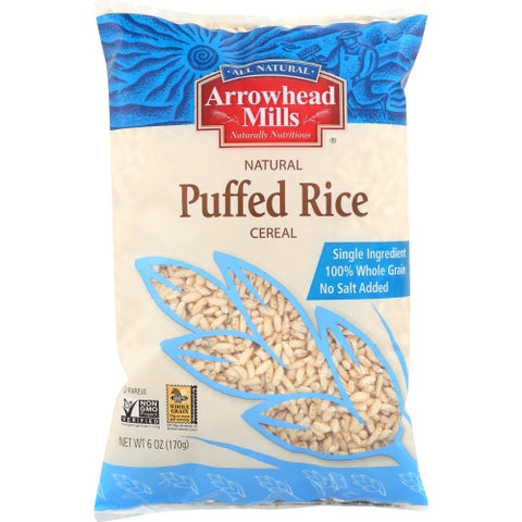 Cereal Puff Rice Ns Case of 12 X 6 Oz by Arrowhead Mills
