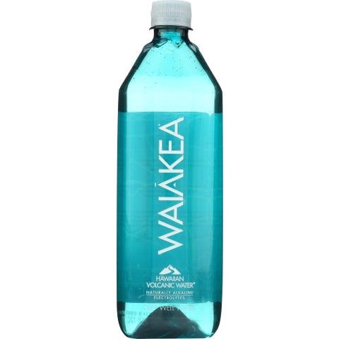 Waiakea Hawaiian, Water Hawaiian Volcanic, Case of 12 X 1 Liter Waiakea Hawaiian