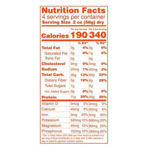 Banza, Rigatoni Chickpea Pasta, 8 Oz(Case Of 6) Banza