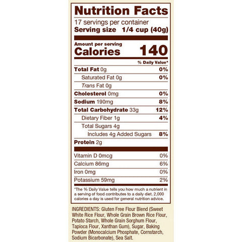 Bobs Red Mill, Pancake Mix Gluteen Free, 24 Oz(Case Of 4) Bobs Red Mill