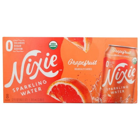 Nixie, Water Sprk Grpfruit 8Pk, Case of 3 X 96 Oz Nixie