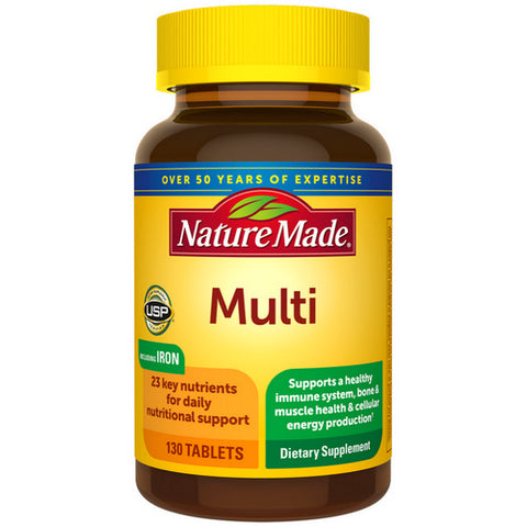 Nature Made, Multi Complete, 130 Tabs Nature Made