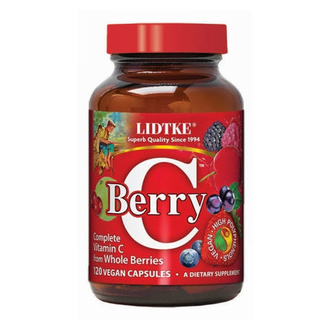Lidtke, Berry-C Complete Vitamin-C, 120 Caps Lidtke