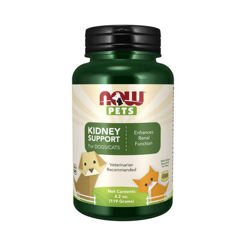 Now Foods, Kidney Support for Dogs & Cats, 4.2 Oz Now Foods