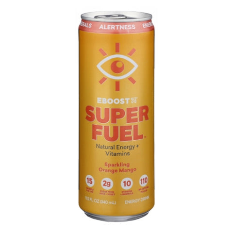Eboost, Super Fuel Orange Mango, 12 Oz Eboost