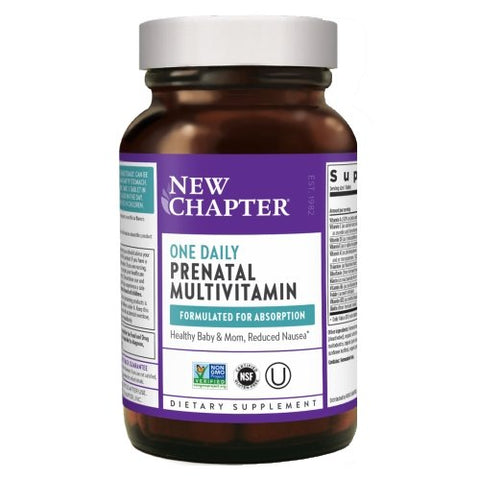 One Daily Prenatal Multivitamin 30 Tabs by New Chapter
