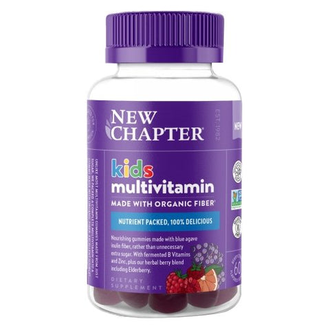 New Chapter, Kids Multivitamin Gummies Berry Citrus, 60 Gummies New Chapter