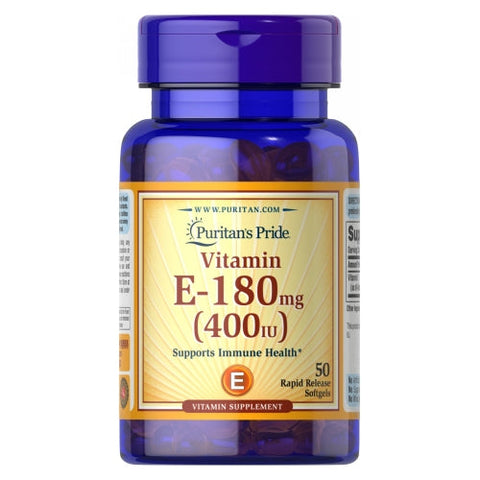 Puritan's Pride, Vitamin E-400 IU, 50 Softgels Puritan's Pride