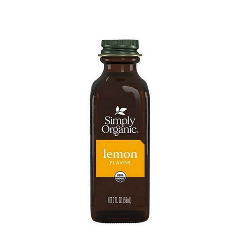 Simply Organic, Organic Lemon Flavor, 2 Oz Simply Organic