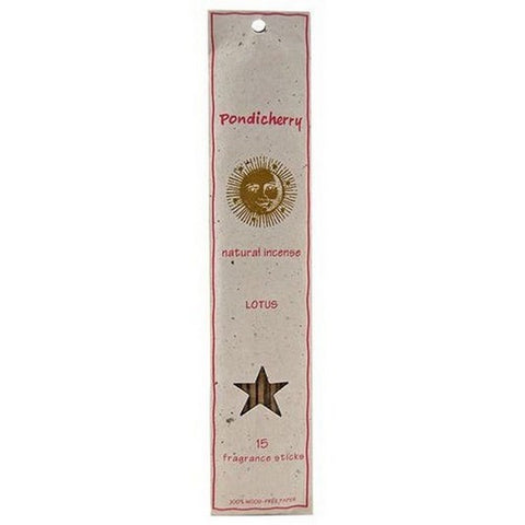 Pondicherry Natural Incense, Lots Incense Sticks, 15 Count Pondicherry Natural Incense