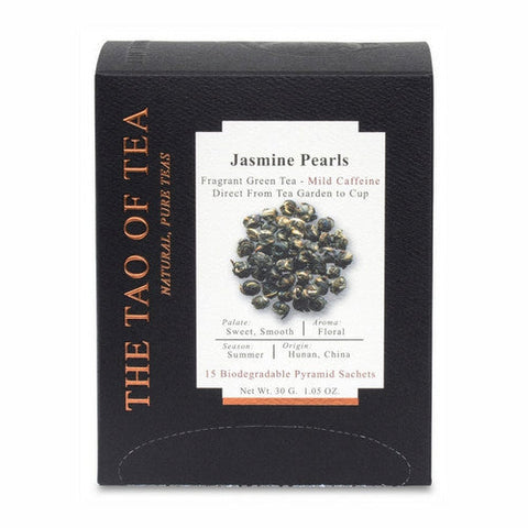The Tao Of Tea, Jasmine Pearls Box Pyramid, 15 Sachets