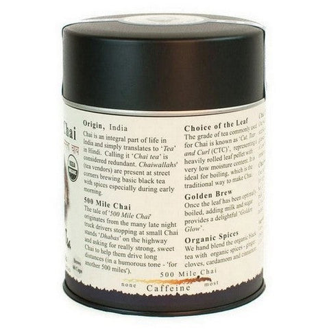 The Tao Of Tea, 500 Mile Chai Loose Leaf Tin, 4 Oz