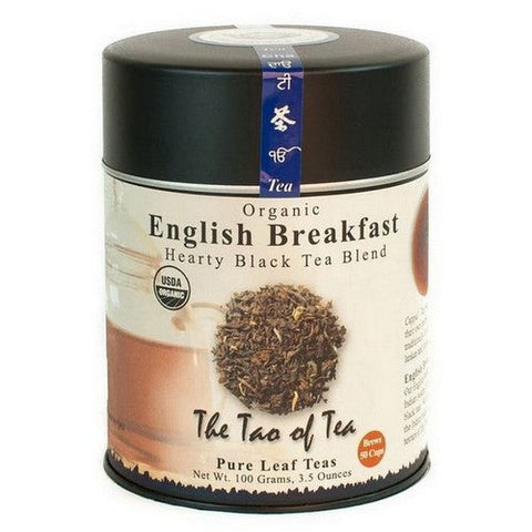 The Tao Of Tea, Organic Hearty Black Tea Blend English Breakfast, 3.5 Oz