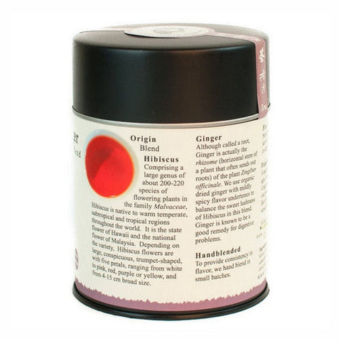 The Tao Of Tea, Hibiscus Ginger Tea Loose Leaf, 3 Oz