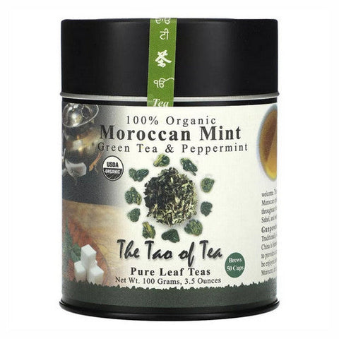The Tao Of Tea, Organic Green Tea & Peppermint Moroccan Mint, 3.5 Oz