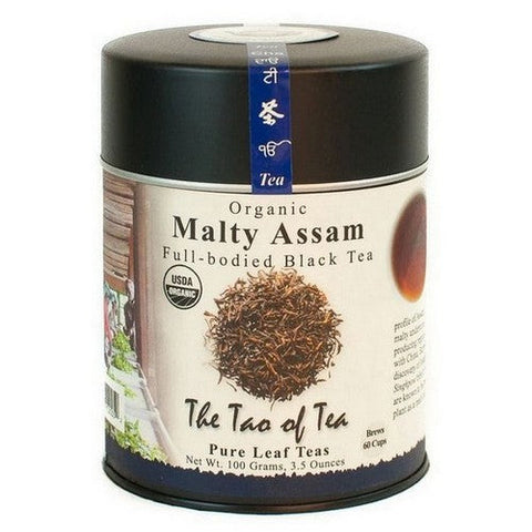 The Tao Of Tea, Organic Full Bodied Black Tea Malty Assam, 3.5 Oz