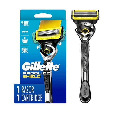 Gillette, Fusion5 ProShield Mens Razor with 1 Razor Blade Refill, 1 Count Gillette