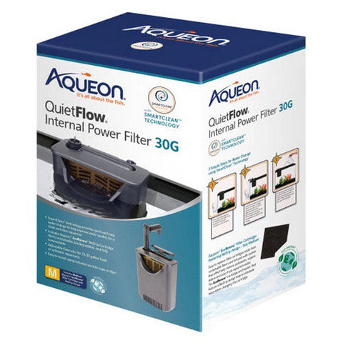 Aqueon, QuietFlow Internal Filter with SmartClean Technology, 1 Count / Medium Aqueon