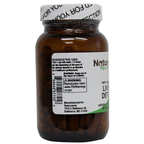 Naturverse, Liver Detox Powder Capsules, 90 VegCaps Naturverse