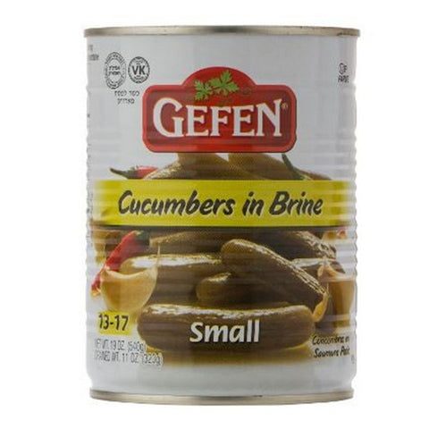 Gefen, Small Cucumbers In Brine, 19 Oz Gefen