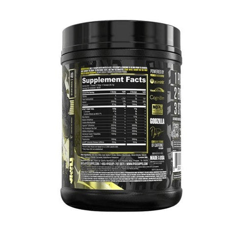 Ryse Supplements, Godzilla Pre-Workout Passion Pineapple, 790 Grams