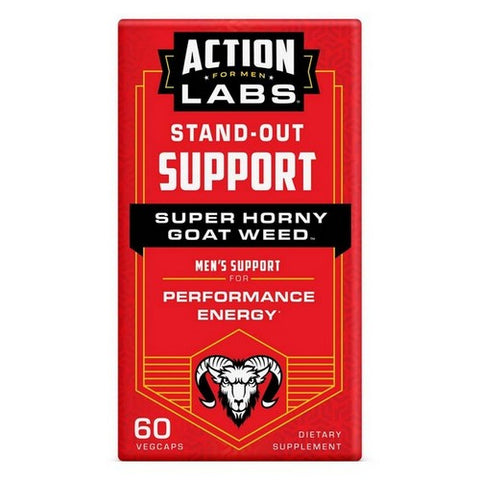 Action Labs, Super Horny Goat Weed, 60 Count Action Labs